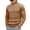 Khaki, variant on Men's Shawl Collar Pullover Sweater Casual Button Cable Knit Sweaters