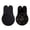 Black, variant on Sticky Bra Bra 2 Pairs Push up Strapless Backless Bra for Women Silicone Bras Everyday Wear Bras Black L