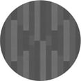 thumbnail image 1 of Ahgly Company Machine Washable Indoor Square Transitional Black Area Rugs, 3' Square, 1 of 7
