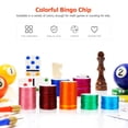 thumbnail image 3 of 300 Pcs Bingo Chips Plastic Round Pieces Markers for Bingo Game Cards Counting Game Accessories, 3 of 8