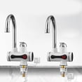thumbnail image 4 of 360 Electric Instant Water Heater Faucet Tap Kitchen Fast Heat Led New - European Standard, 4 of 5