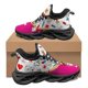 thumbnail image 1 of Zapatillas de deporte para mujer, estilo kawaii, con diseño de herramientas de hospital, para otoño e invierno, de malla resistente a la suciedad y con absorción de impactos., 1 of 6