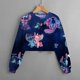 thumbnail image 1 of Disney Stitch ropa para niños Casual dibujos animados nuevo otoño e invierno estampado niñas suéter corto lindo niñas Tops140 heqiyong CONDUJO, 1 of 2