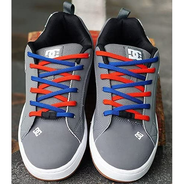 Dual colored shoelaces sale