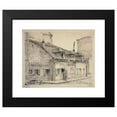 thumbnail image 2 of Ferdinand Boberg 18x15 Black Modern Framed Museum Art Print Titled - Harvey Street and Rue Du Chateau Des Retiers (1926), 2 of 5