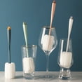thumbnail image 4 of Sponge Cup Brush Long Handle Bottle Scrubber Kitchen Bottle Cleaning Tools Blue, 4 of 7