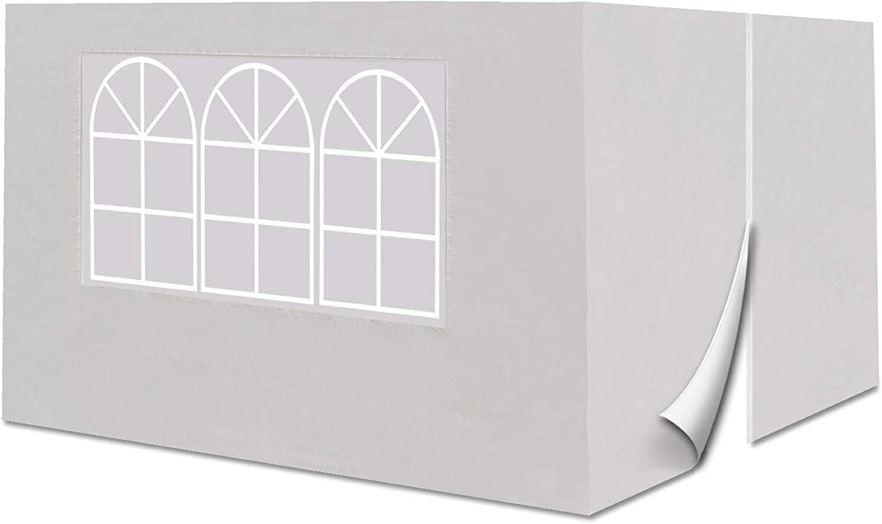 Multi-Type 10' L X6.4' W Side Panel for 10' X 10' Tent, Outdoor Replacement sidewall for Folding Tent Canopy Gazebo Marquee