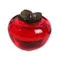 thumbnail image 4 of Figura de caqui de cristal, artesanía, adorno para el hogar, regalos de inauguración de la casa, elegante Rojo, 4 of 9