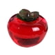 thumbnail image 5 of Figura de caqui de cristal coleccionable, figura de mesa moderna para sala de estar y hogar Rojo, 5 of 8