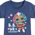 thumbnail image 3 of LOL Surprise! Americana - 4th of July - B.B. Ur A Firework - Toddler & Youth Girls Short Sleeve Graphic T-Shirt, 3 of 5