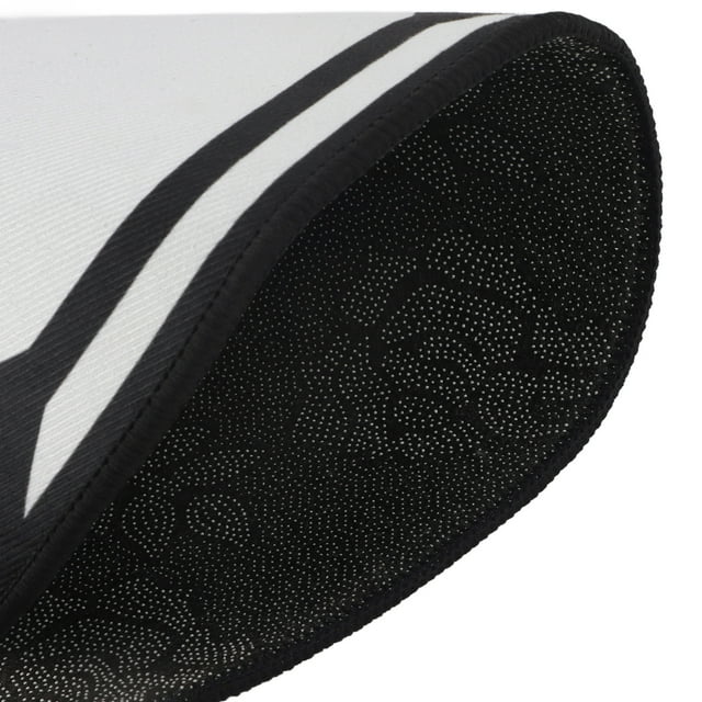 Tapis Antidérapant, Tapis Rond Coussin de Siège Tapis de Zone Lavable Tapis de Chaise Rotatif Décoration de Chambre Protection de Sol