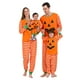 thumbnail image 2 of Halloween Family Pajamas Men's Halloween Print Family Matching Long Sleeve Top Pants Set, 2 of 9