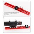 thumbnail image 1 of Multi-function finder scope dovetail slot with locking screw guide scope adapter bracket compatible with astronomical telescopes, red, 1 of 5