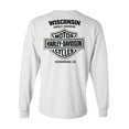 thumbnail image 2 of Harley-Davidson Men's Distressed Town Long Sleeve Crew-Neck Shirt - Gray (XL), Harley Davidson, 2 of 2