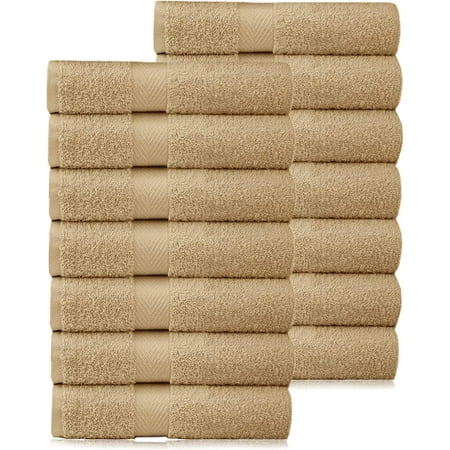 Simplicity Bath Towels Set -7 Pack- 27x52 -100% Cotton Bath Towel ...