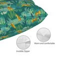 thumbnail image 5 of Salouo Jungle Leopard Pattern Pillow Cases,1PC Pillow Covers with Envelope Closure Decorative Pillow Case for Bed Couch,Pillows Not Included-14"x20", 5 of 6