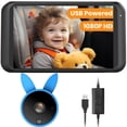 thumbnail image 1 of Cámara para Auto de Bebé Babyvue BV2 4.5" 1080P Alimentada por USB, 1 of 7