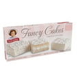 thumbnail image 2 of (3 pack) Little Debbie Fancy Cakes, Crème Filled White Cakes, 12.5 oz (10 count), 2 of 7