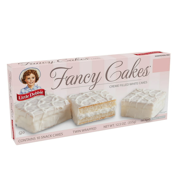Little Debbie Fancy Cakes, 10 ct, 12.5 oz - Walmart.com - Walmart.com
