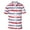 White, variant on Conairie 4th of July Shirts For Mens American Flag Print Short Sleeve Collared Button Down Shirt Loose Casual Basic Work Tee Vacation Clothes Blue L