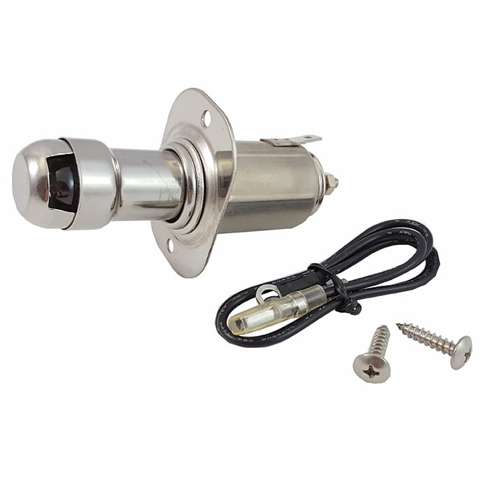 White Water 55100 Stainless Steel Cigarette Lighter With Chart Light Walmart Com Walmart Com