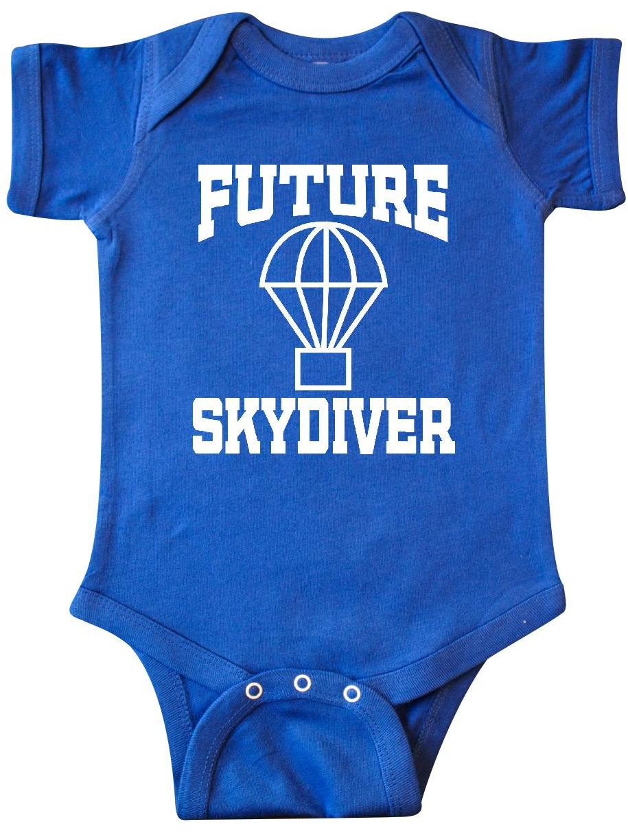 INKtastic - Inktastic Skydiving Future Skydiver Infant Short Sleeve ...