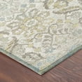 thumbnail image 3 of Addison Rugs Chantille Indoor/Outdoor Traditional Damask Ivory Machine Washable Runner Rug, 2'3" x 7'6", 3 of 7
