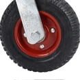 thumbnail image 2 of 8" Heavy Duty Gate Wheel Caster 600lb Capacity High Carbon Steel & Rubber, 2 of 4