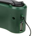 thumbnail image 3 of 2xHand Cranking Dynamo Generador Eléctrico Herramientas de Supervivencia para Exteriores MP4 Verde , 2 piezas, 3 of 6