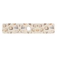 thumbnail image 7 of Yayeee Faucet Mat for Kitchen Sink 30" Diatomite Long Splash Guard Pad, Watercolor Seashells, 7 of 7