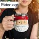 thumbnail image 3 of Festival Santa Coffee Mugs Vintage Santa Claus Heads Ceramic Mug Festival, 3 of 5