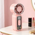 thumbnail image 4 of weibbin Handheld Turbine Fan USB Rechargeable High Power Portable Mini Fan Strong Wind for Outdoor Travel, 4 of 5
