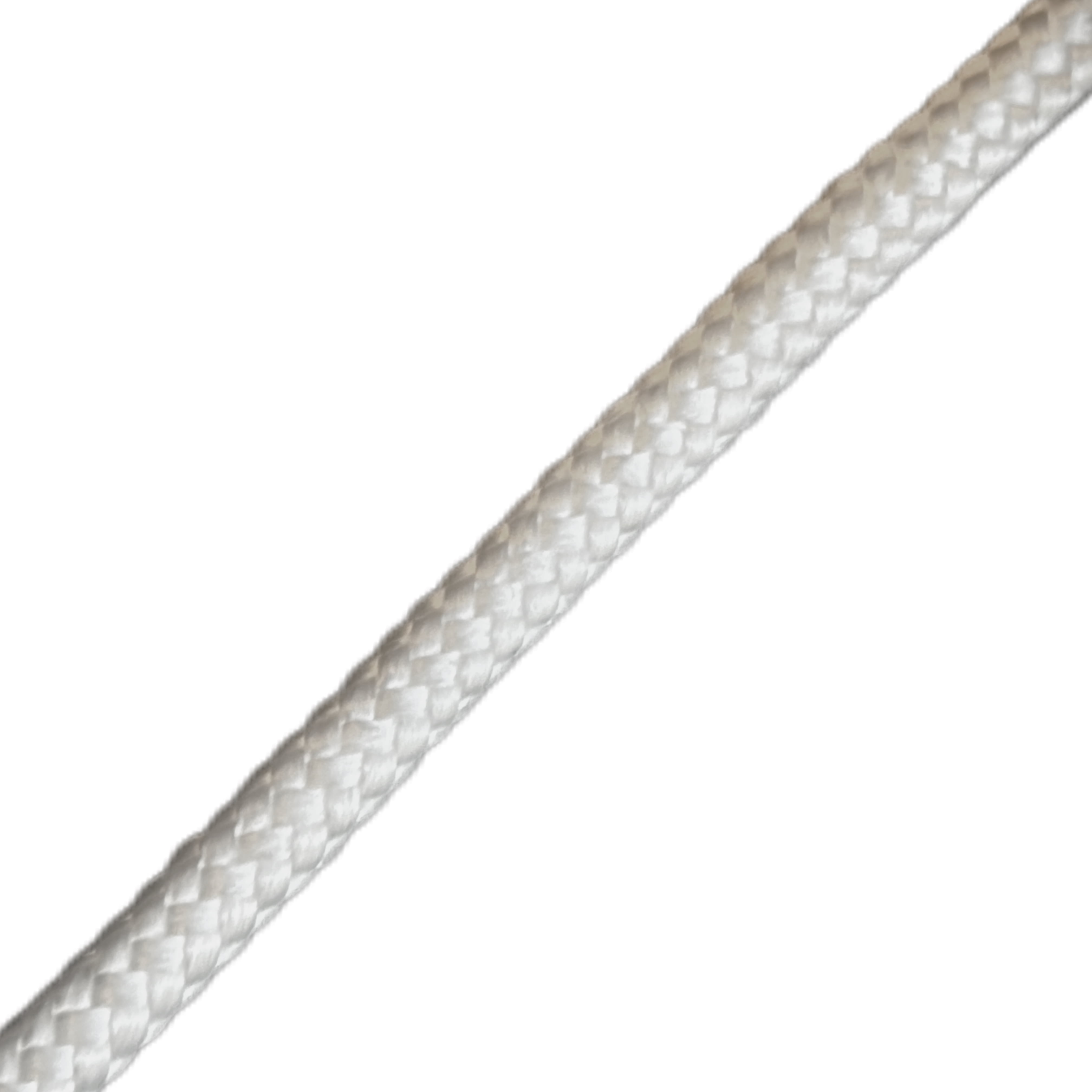 Hyper Tough Diameter 3/16 inch x 100 feet White Nylon Diamond-Braid Rope