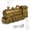 Copper, variant on Train Diffuser, 300ml Vintage Steam Train Essential Oil Diffuser with Remote Control, LED Light & Timer, Copper