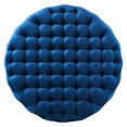 thumbnail image 3 of Modway Amour Tufted Button Large Round Performance Velvet Ottoman in Navy, 3 of 6