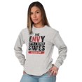 thumbnail image 3 of Envy Of All Other States Nevada Pun Long Sleeve TShirt Men Women Brisco Brands S, 3 of 6