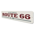 thumbnail image 4 of Route 66 Est Date Novelty Decor, Metal Wall Sign - 4x18 Inches, 4 of 4