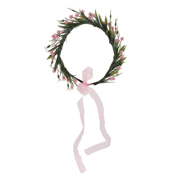 Accesorios de pelo de la boda de la venda de la guirnalda de la flor de la novia Sunnimix corona de flores de novia camelia