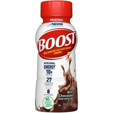 BOOST ORIGINAL Rich Chocolate 8 fl. oz. Bottle