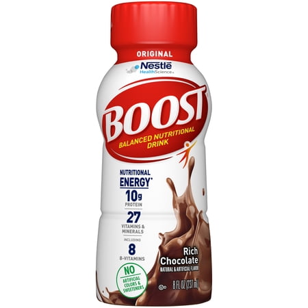 BOOST ORIGINAL Rich Chocolate 8 fl. oz. Bottle