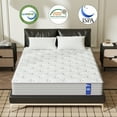 thumbnail image 3 of KOW® 12 inch California King Size Innerspring Gel Memory Foam Hybrid Mattress in a Box Medium Adult, 3 of 11
