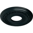 thumbnail image 3 of Ekena Millwork 12 1/4"OD x 4"ID x 1 1/8"P Jackson Ceiling Medallion (Fits Canopies up to 7 3/8"), Hand-Painted Night Shade, 3 of 8