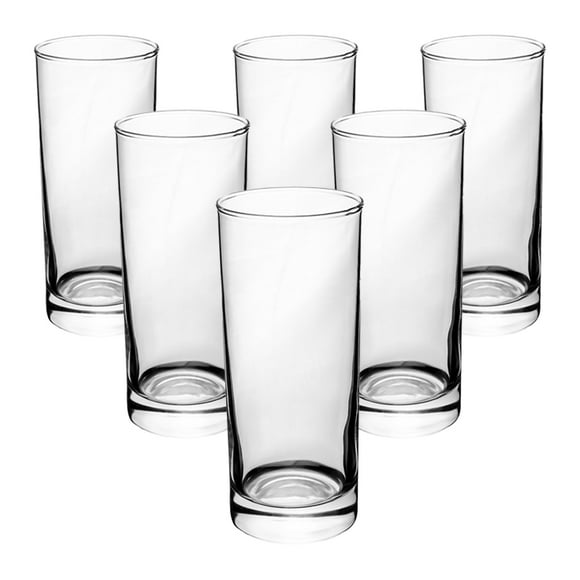 Set de 6 Vasos de Cristal 295 ml