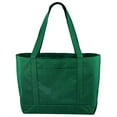 thumbnail image 2 of ALTA POLYESTER TRAVEL OVER SHOULDER TOTE STYLE REUSABLE BAG - GREEN, 2 of 4