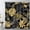Black Gold, variant on Rustic Shower Curtains Vintage Retro Western Cowboy Country Saloon Stall Farm Bathroom Sets with Shower Curtain and Rugs,72X72inch Waterproof Polyester Fabric