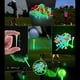 thumbnail image 5 of Camisetas de golf que brillan en la oscuridad - Clavos de goma de 83 mm | Multicolor | Práctica Nocturna de Golf | Fácil visibilidad | Cabeza grande para una colocación estable de la pelota |, 5 of 5