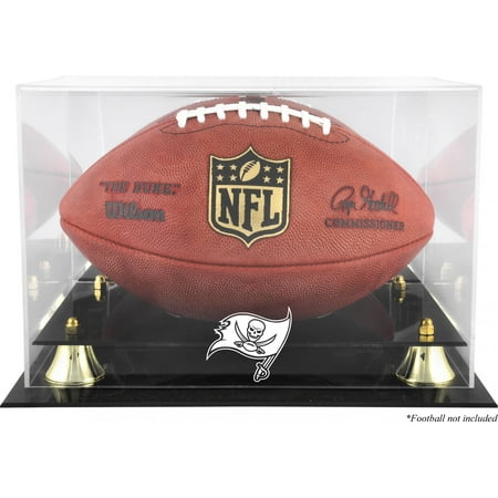 Tampa Bay Buccaneers Team Logo Football Display Case