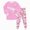 H01-Pink, variant on TOWED22 Toddler Baby Boy Clothes Letter Print Boy Crewneck Sweatshirt and Pants Set 2Pcs Fall Outfit Size:8-9 Y,Color:Red