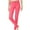 Pink, variant on J. METHOD Women’s Skinny Pants Soft Everyday Solid Color Basic Slim Tight Fit Stretch Legging Jeggings Jeans NEWP77 Red XL
