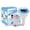 Sky Blue, variant on BOKYAN Floating Pool Thermometer Water Temp Gauge with Solar & Type-C Charging, RGB Ambient Light, IP68 Waterproof, Timer & Child Lock for Swimming Pools and Ponds, Sky Blue (4.3 in / 11 cm)